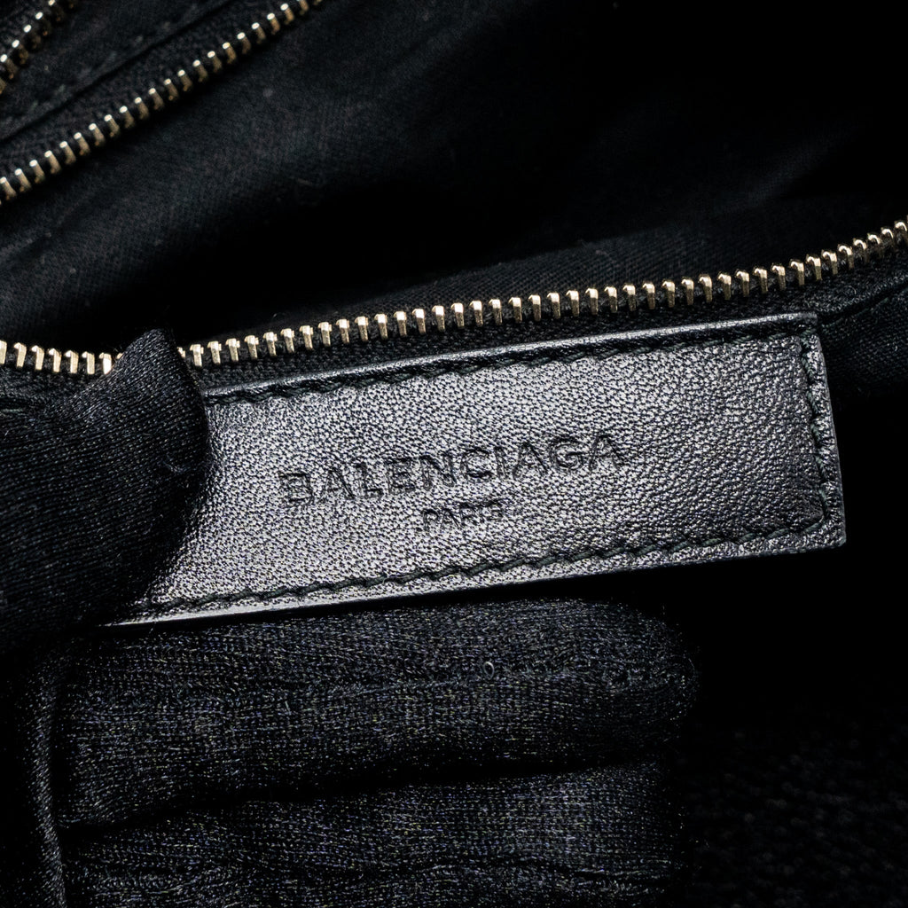 BALENCIAGA CLASSIC CITY BAG BLACK GHW