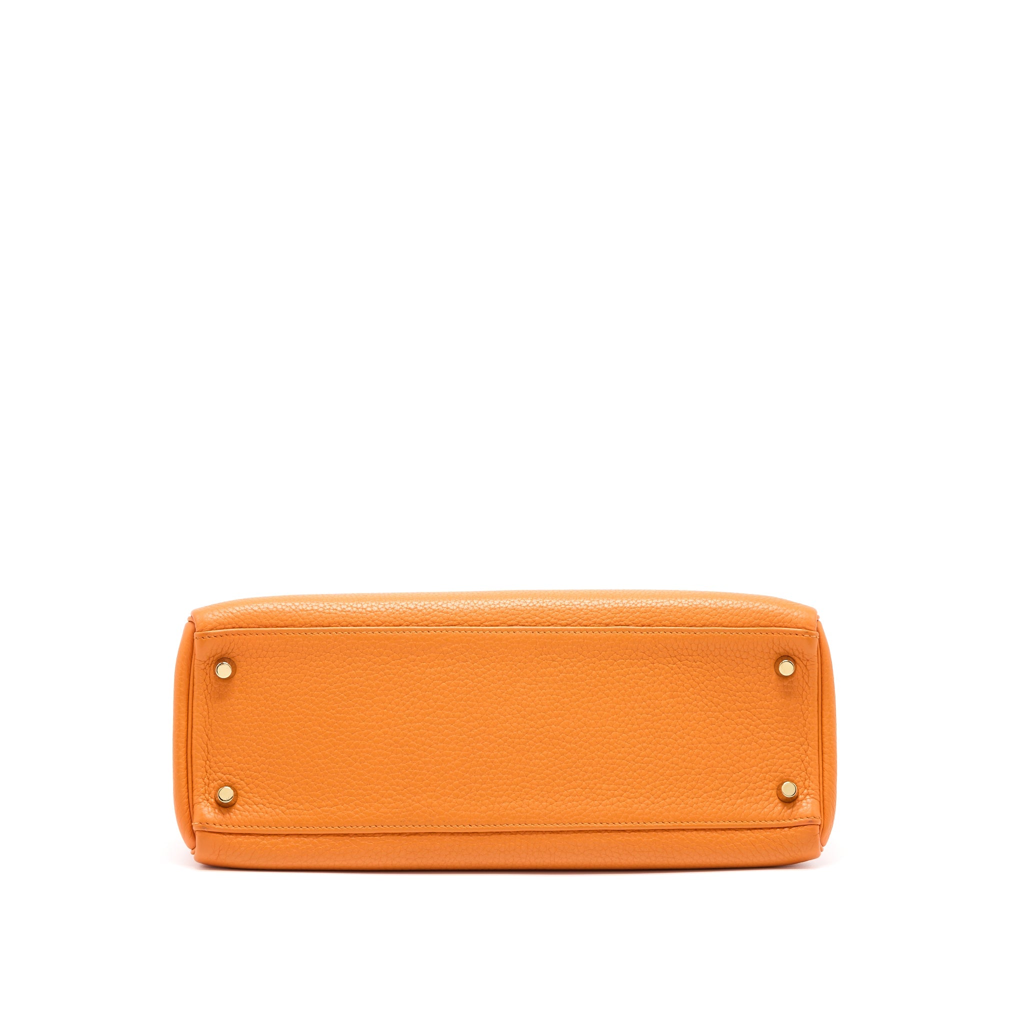 HERMES KELLY 32 CLEMENCE 93 ORANGE GHW