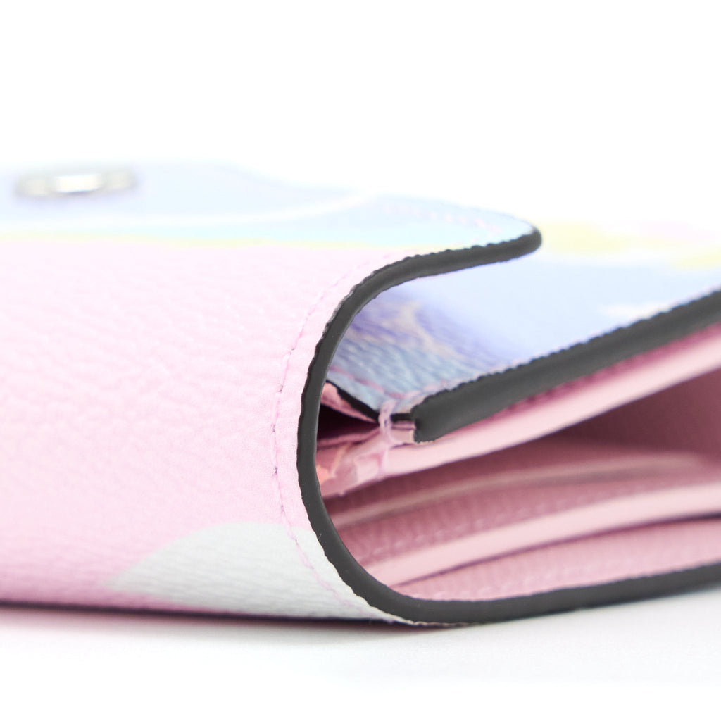 LOUIS VUITTON ESCALE VICTORINE WALLET PINK MULTICOLOUR SHW