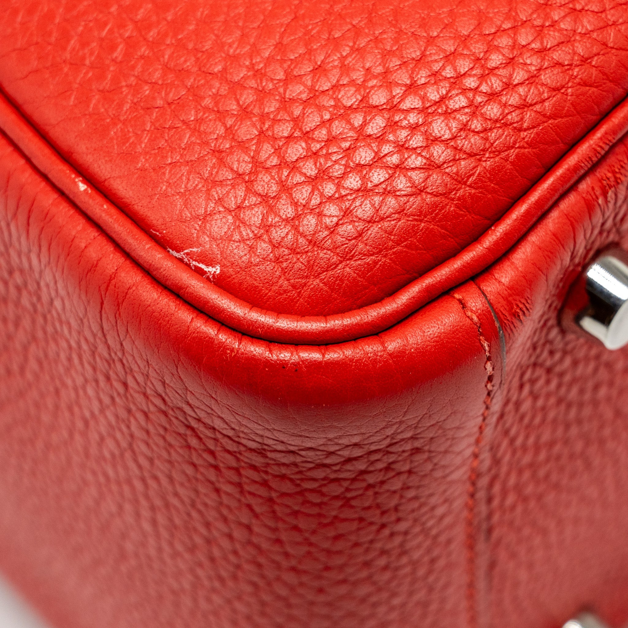 HERMES LINDY 26 CLEMENCE ROUGE TOMATE SHW