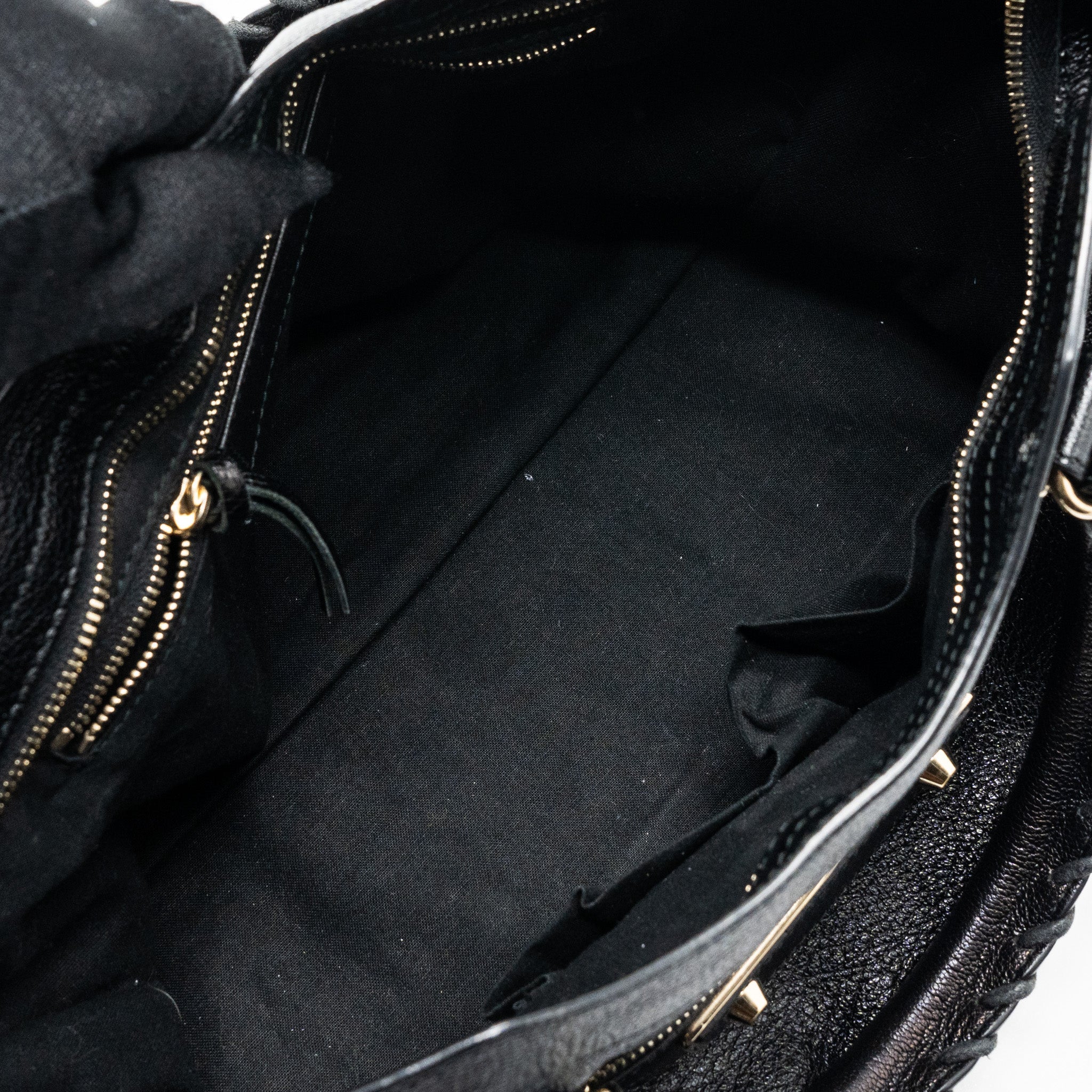 BALENCIAGA CLASSIC CITY BAG BLACK GHW