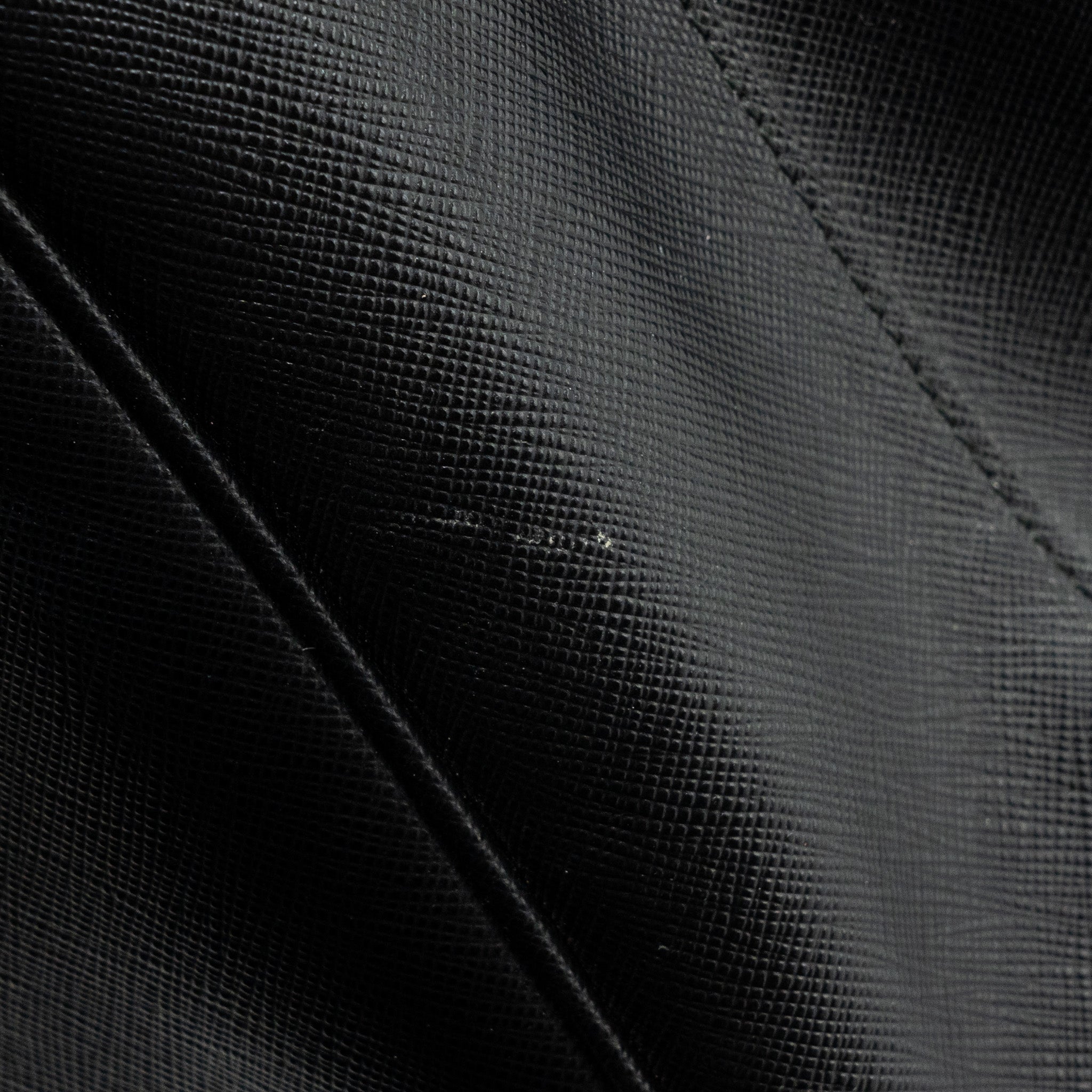 PRADA GALLERIA SAFFIANO TOTE BAG CALFSKIN BLACK GHW