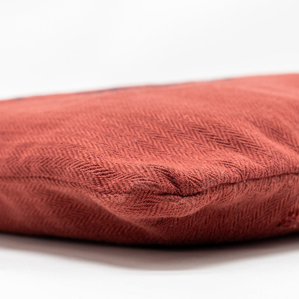 HERMES ALINE GROOMING BAG CANVAS ROUGH/GOLD SHW