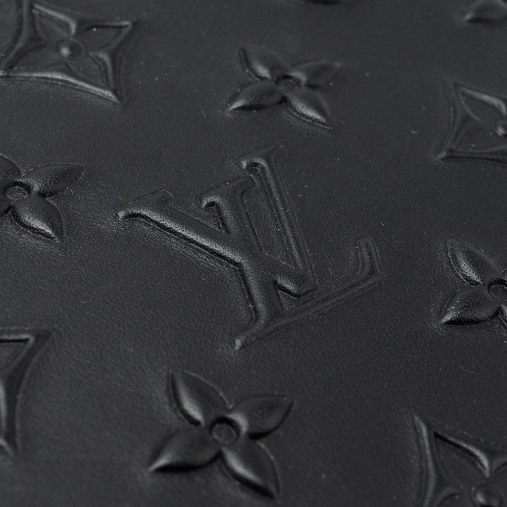 LOUIS VUITTON STEAMER XS CALFSKIN BLACK WITH BLACK HARDWARE(NEW VERSION)