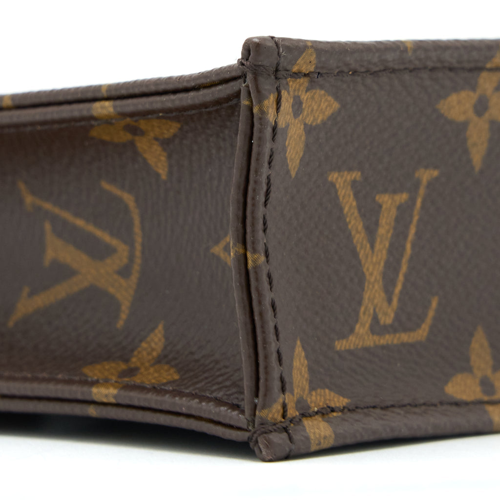 LOUIS VUITTON PETIT SAC PLAT MONOGRAM CANVAS GHW