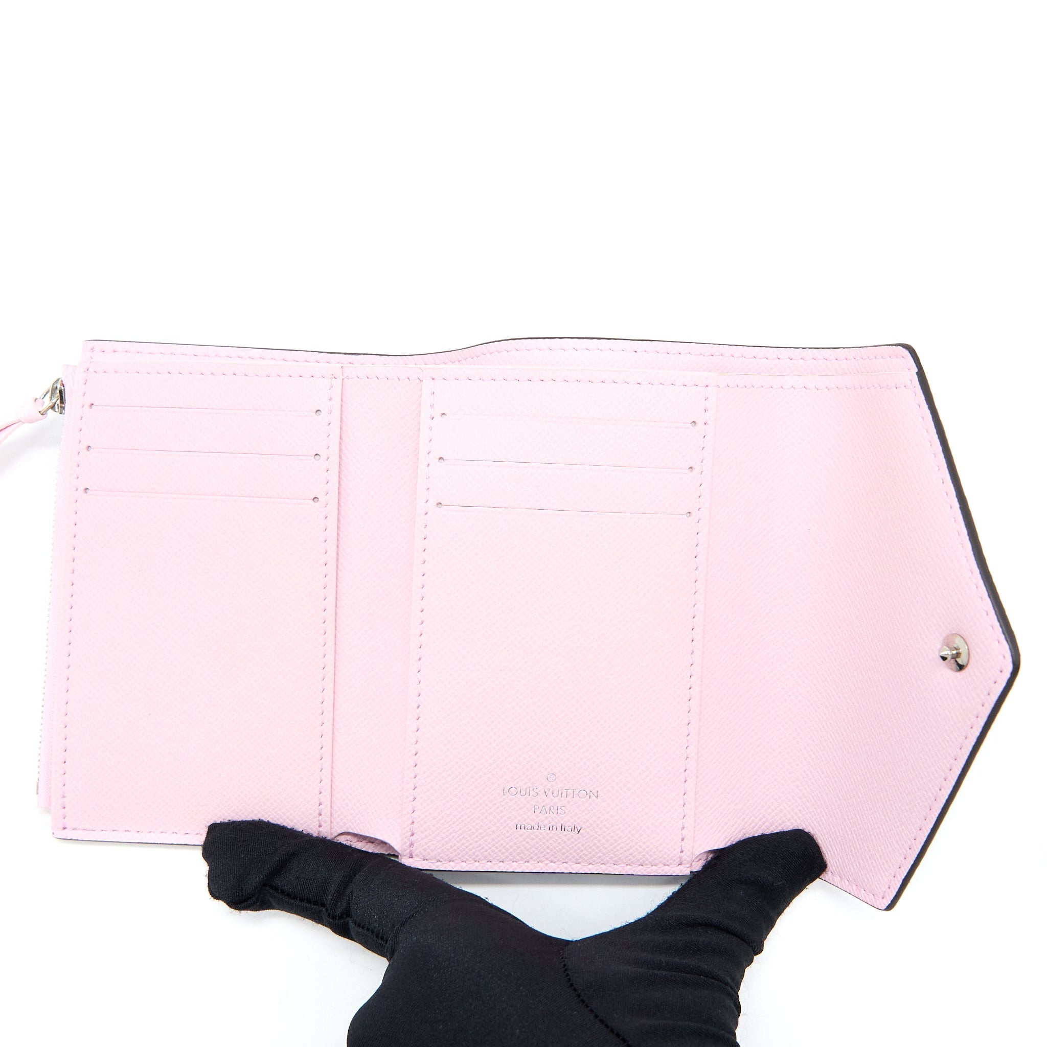 LOUIS VUITTON ESCALE VICTORINE WALLET PINK MULTICOLOUR SHW