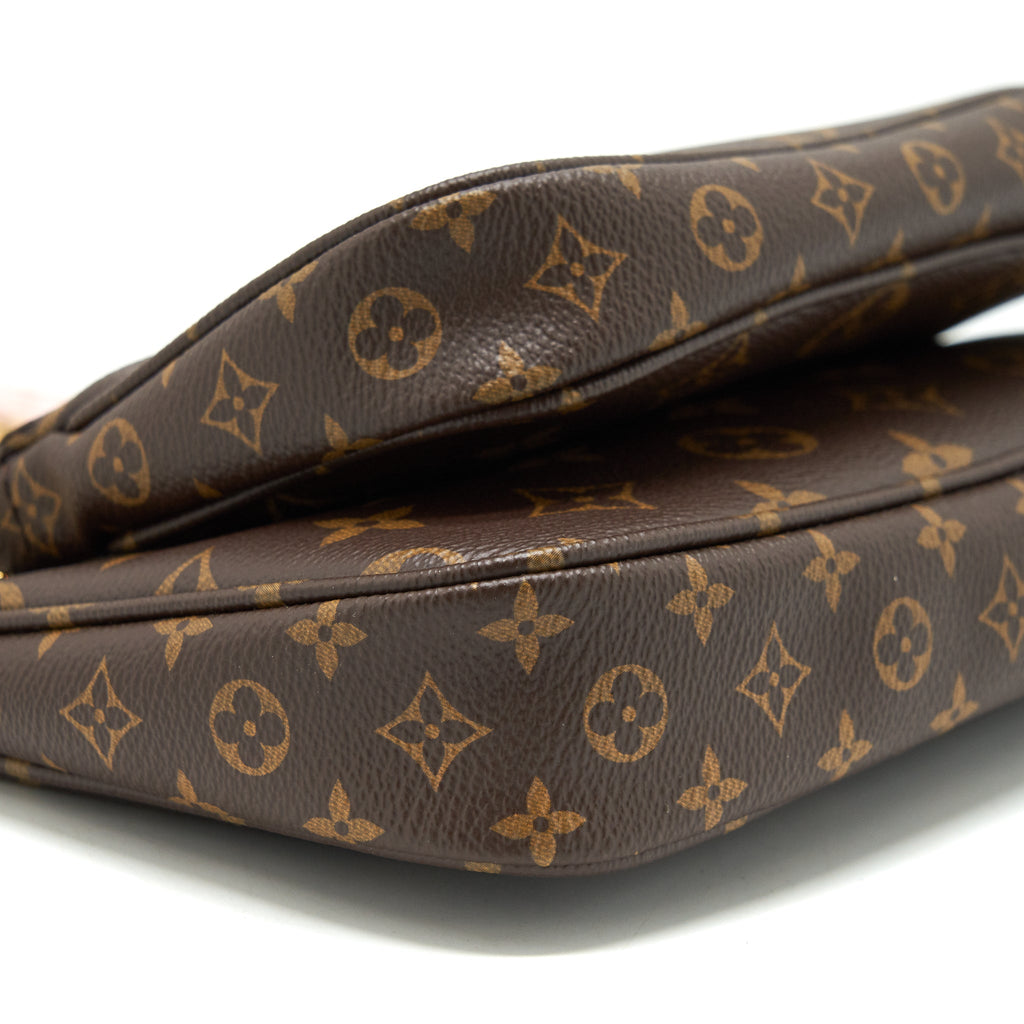 LOUIS VUITTON MULTI POCHETTE ACCESSORIES PINK STRAP