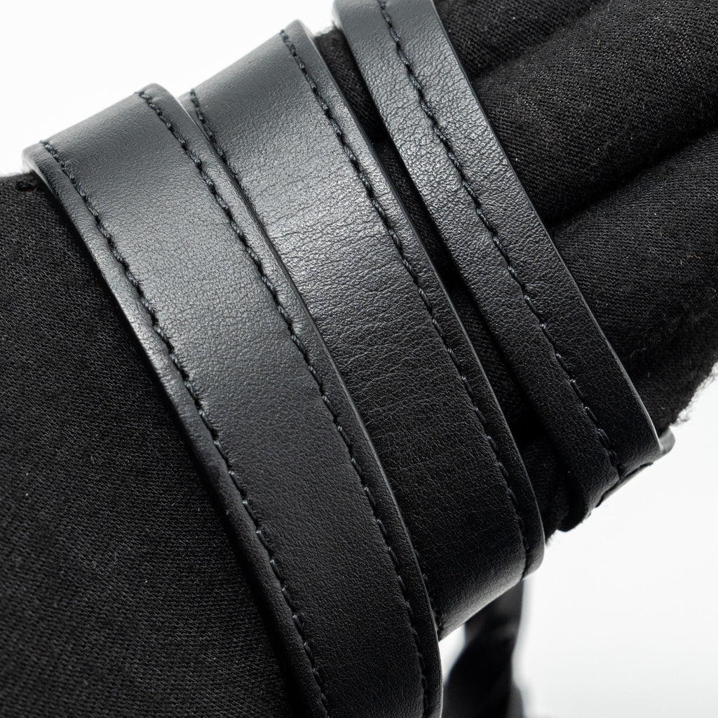 LOUIS VUITTON STEAMER XS CALFSKIN BLACK WITH BLACK HARDWARE(NEW VERSION)