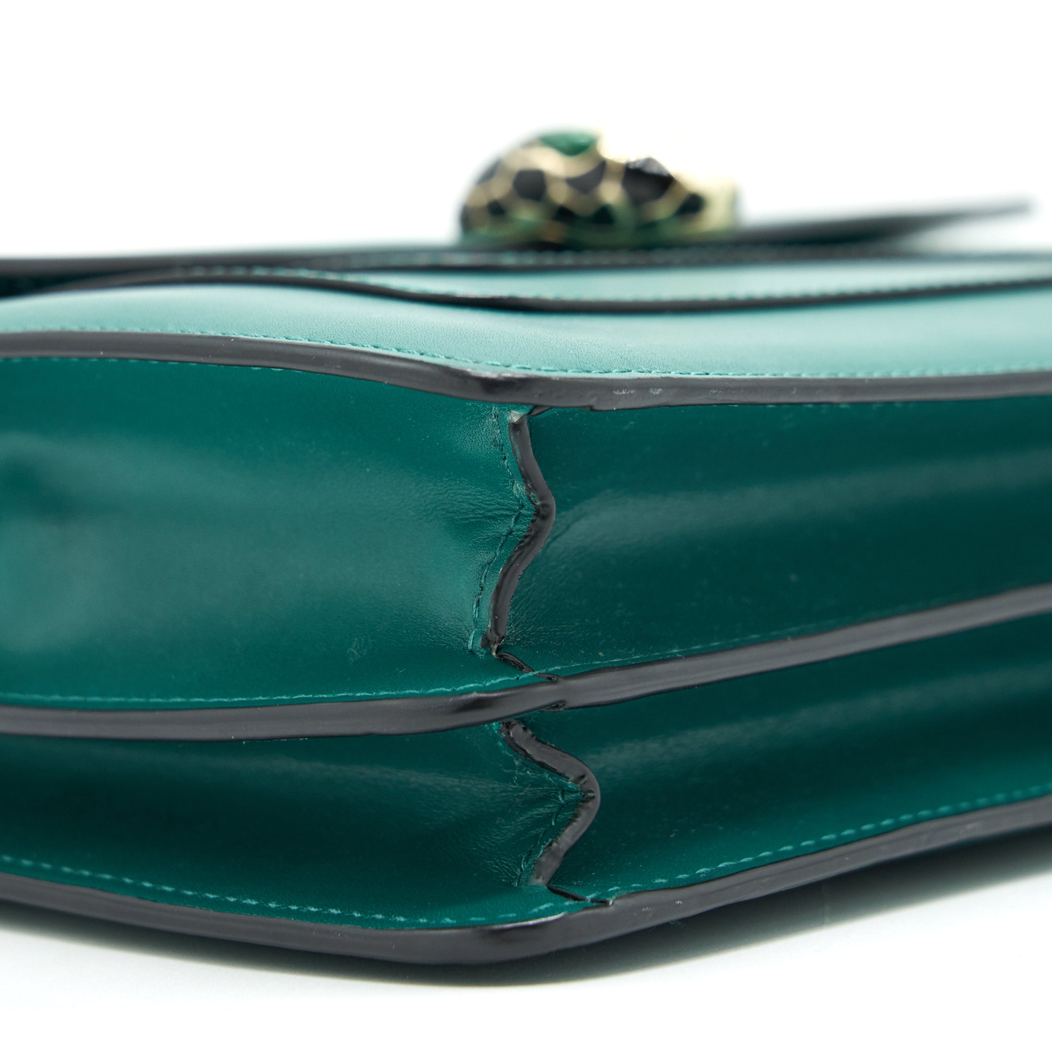 BVLGARI SERPENTI SHOULDER BAG GREEN