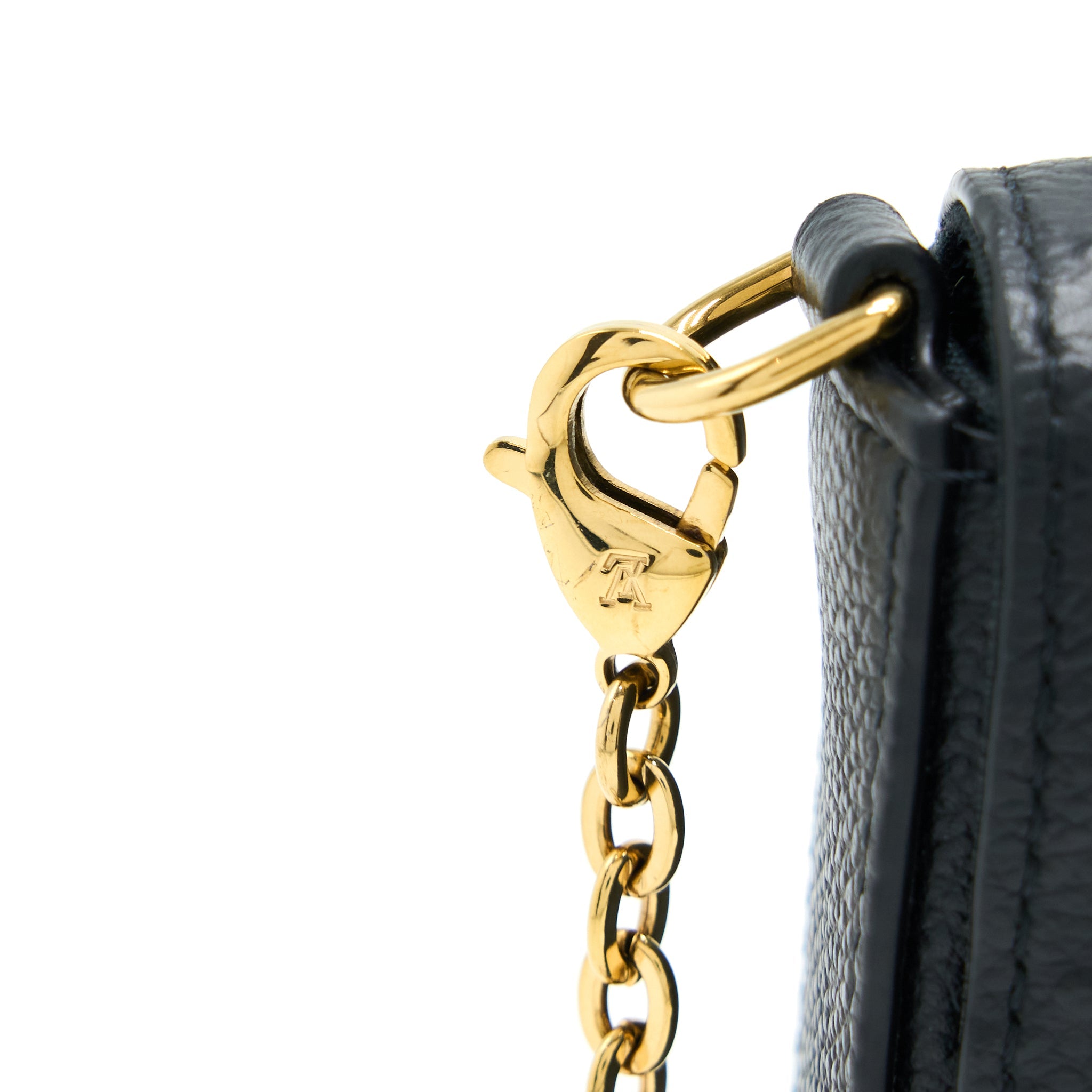 LOUIS VUITTON FELICIE POCHETTE MONOGRAM EMPREINTE BLACK GHW