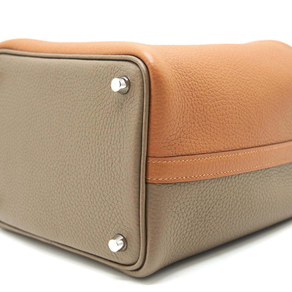 HERMES PICOTIN 18 LOCK BAG GOLD/ ETOUPE/ NATA SHW