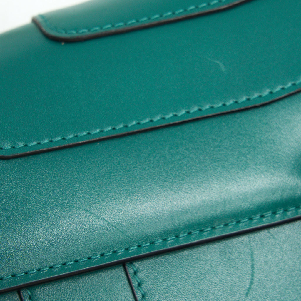 BVLGARI SERPENTI SHOULDER BAG GREEN