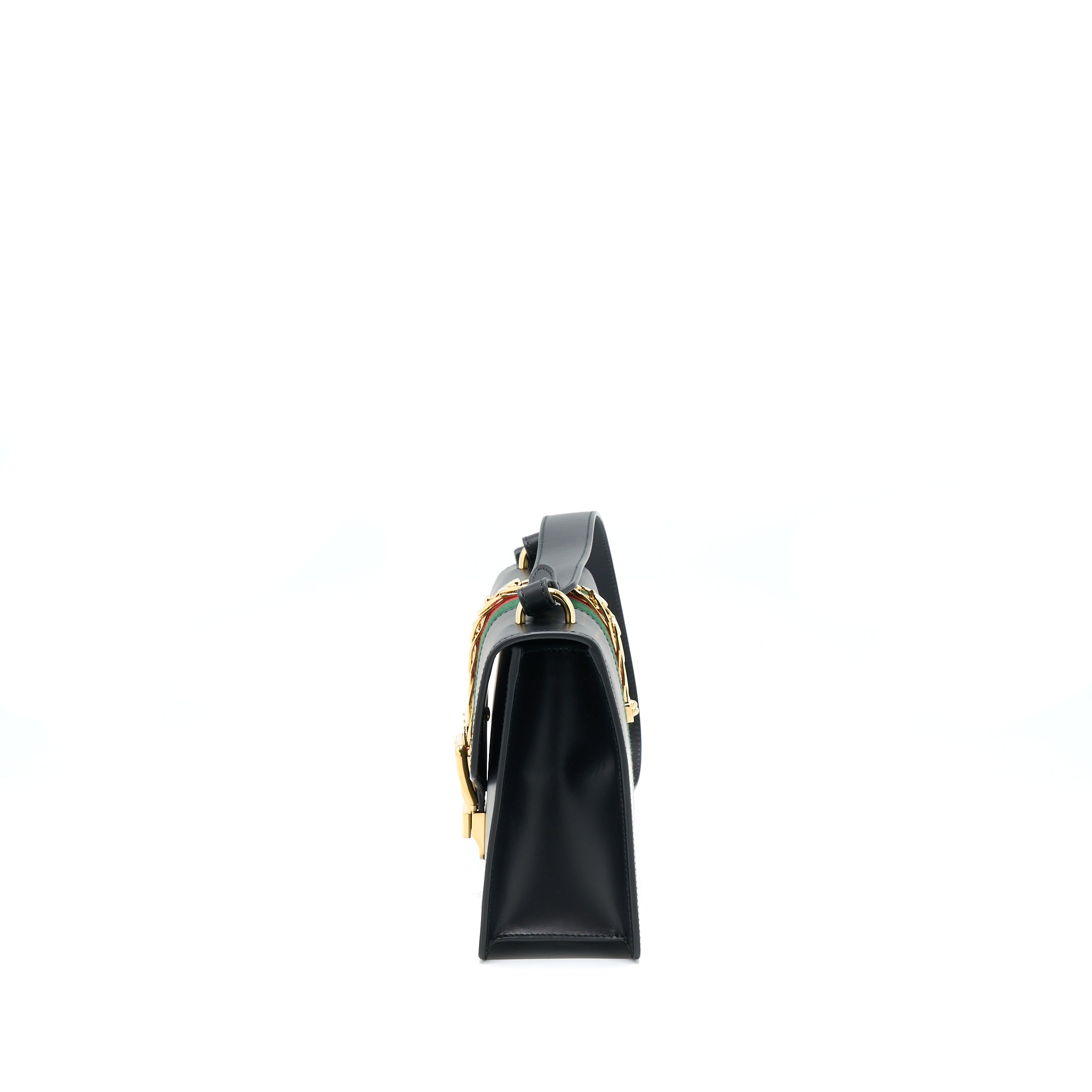 GUCCI SYLVIE BAG BLACK GHW