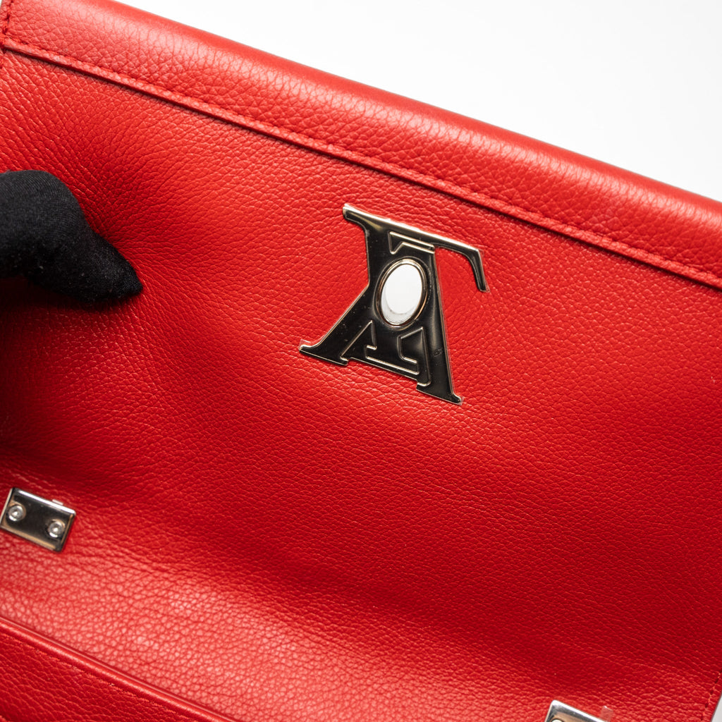 LOUIS VUITTON LOCKME II BB CALFSKIN RUBIS SHW