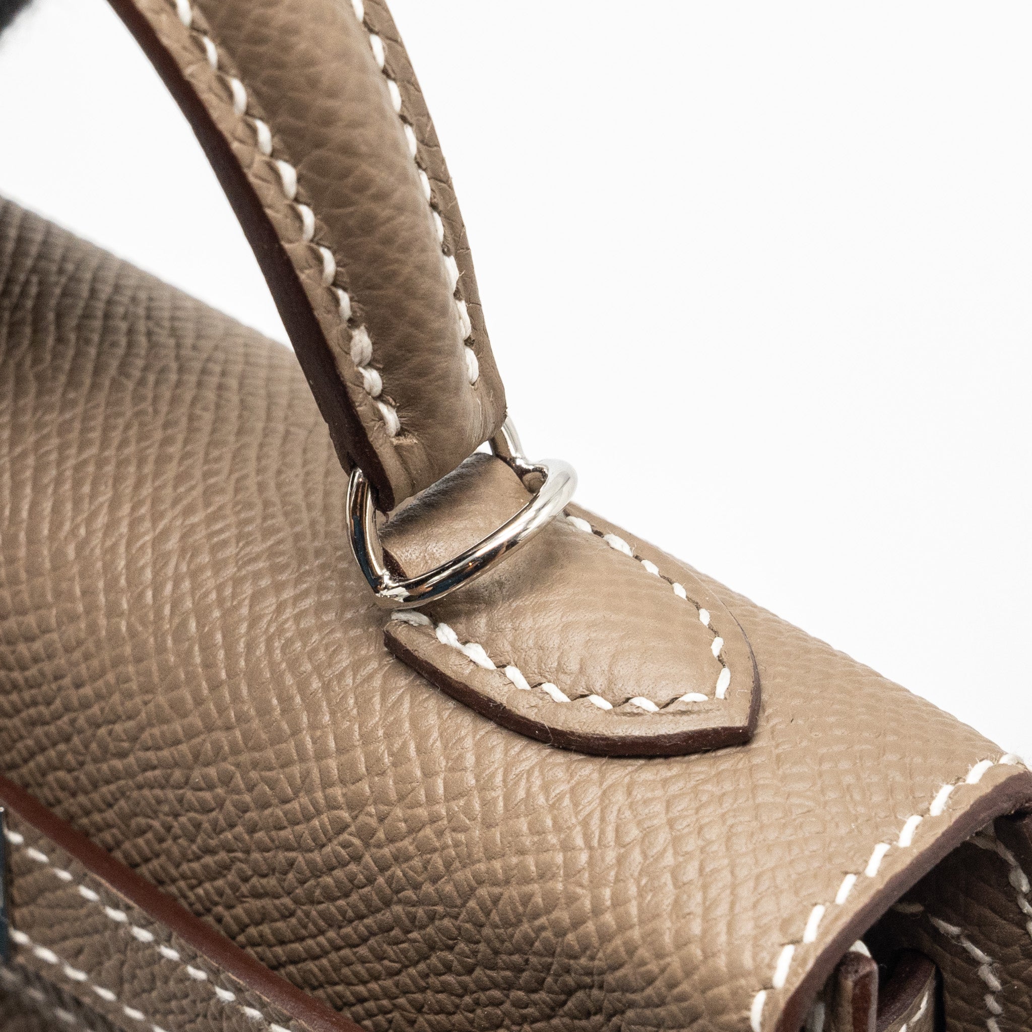 HERMES MINI KELLY II EPSOM ETOUPE SHW