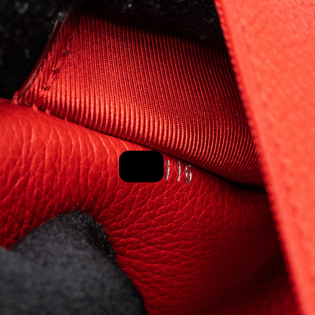 LOUIS VUITTON LOCKME II BB CALFSKIN RUBIS SHW