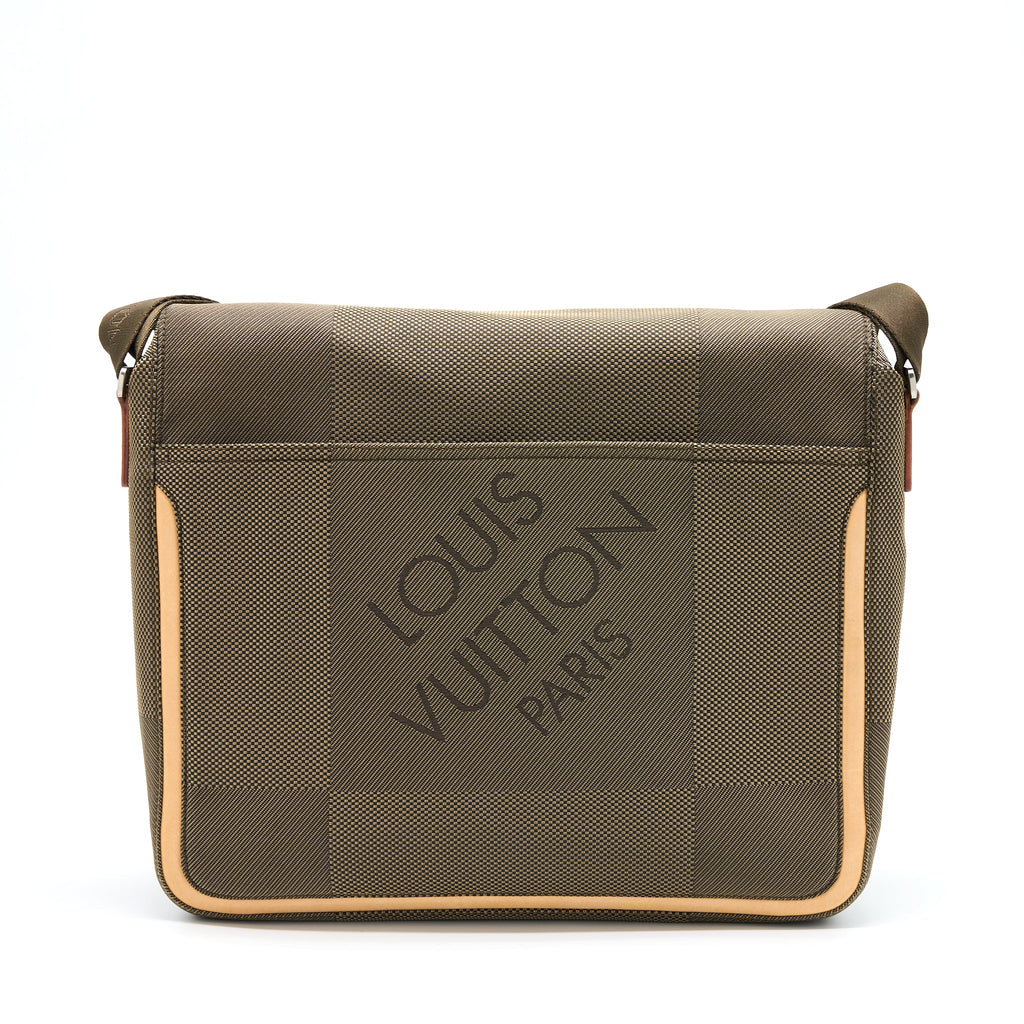 LOUIS VUITTON MESSENGER BAG FABRIC/BEIGE LEATHER MULTICOLOUR GHW