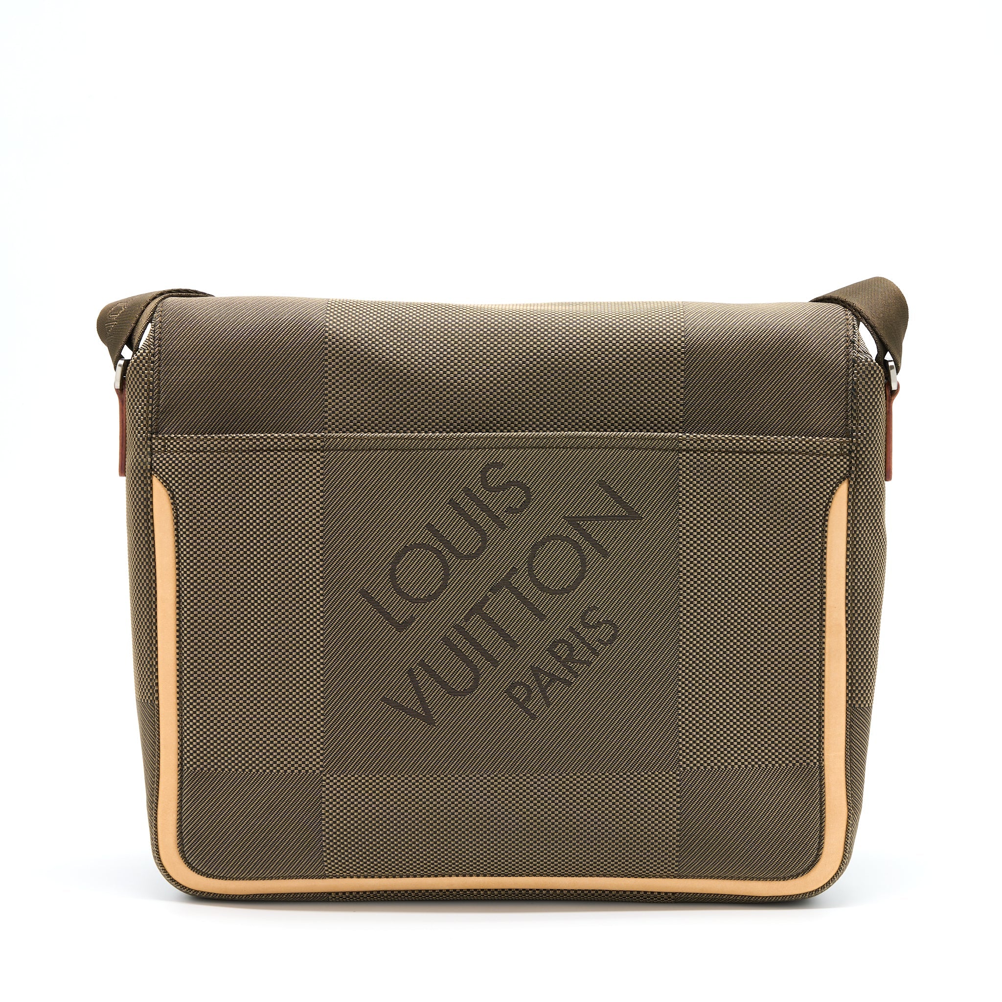 LOUIS VUITTON MESSENGER BAG FABRIC/BEIGE LEATHER MULTICOLOUR GHW