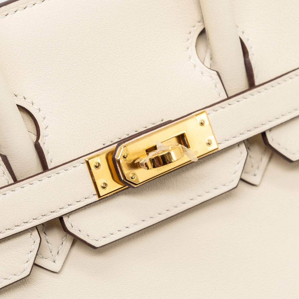 HERMES BIRKIN 25 NATA SWIFT GHW