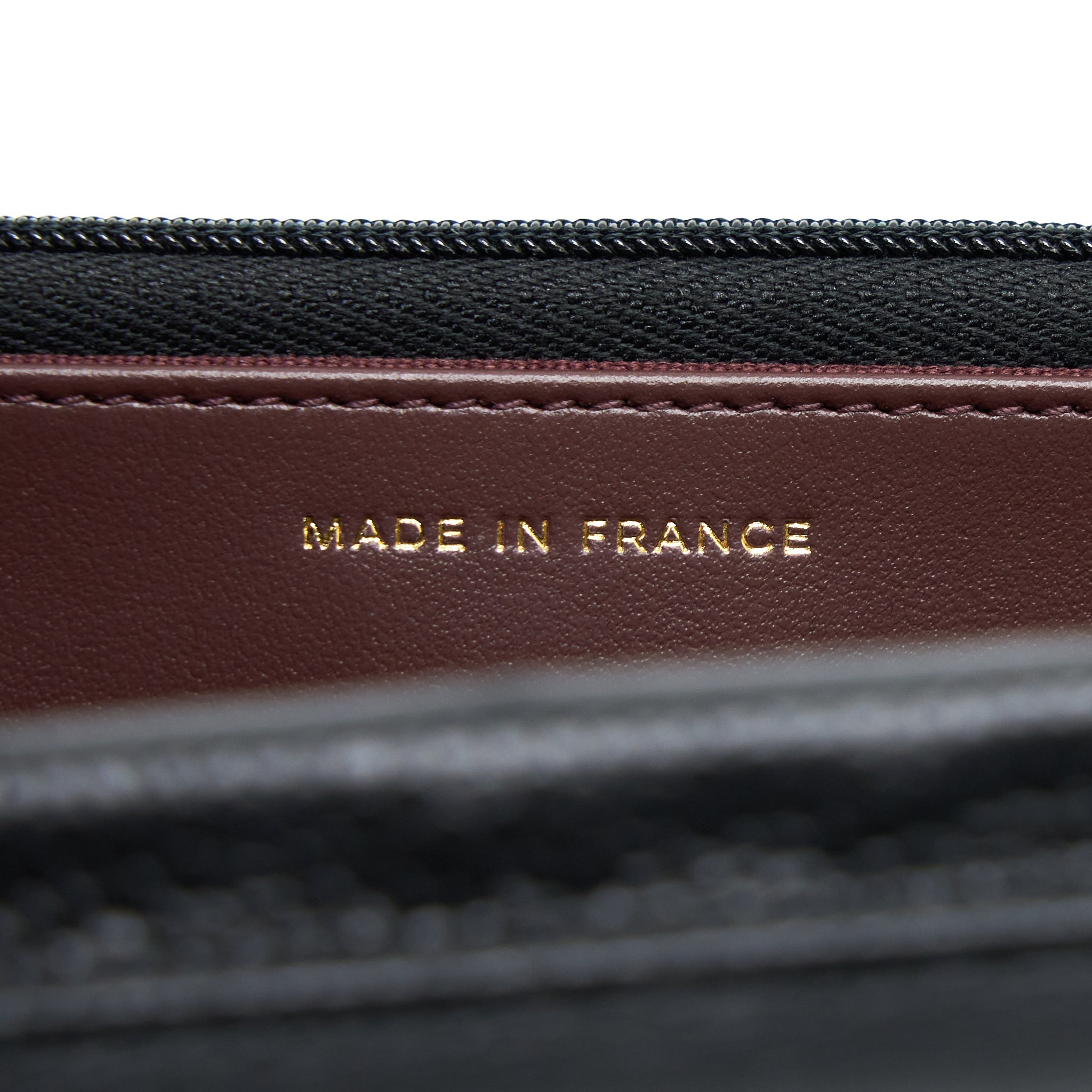 CHANEL CLASSIC WALLET ON CHAIN CAVIAR BLACK GHW (MICROCHIP)