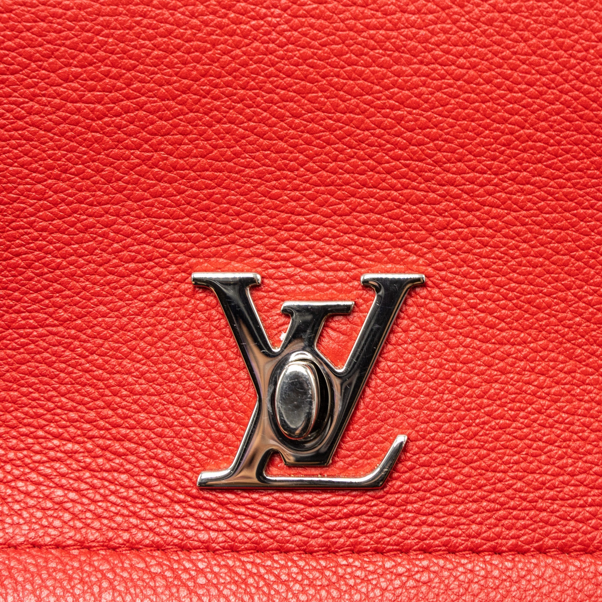 LOUIS VUITTON LOCKME II BB CALFSKIN RUBIS SHW