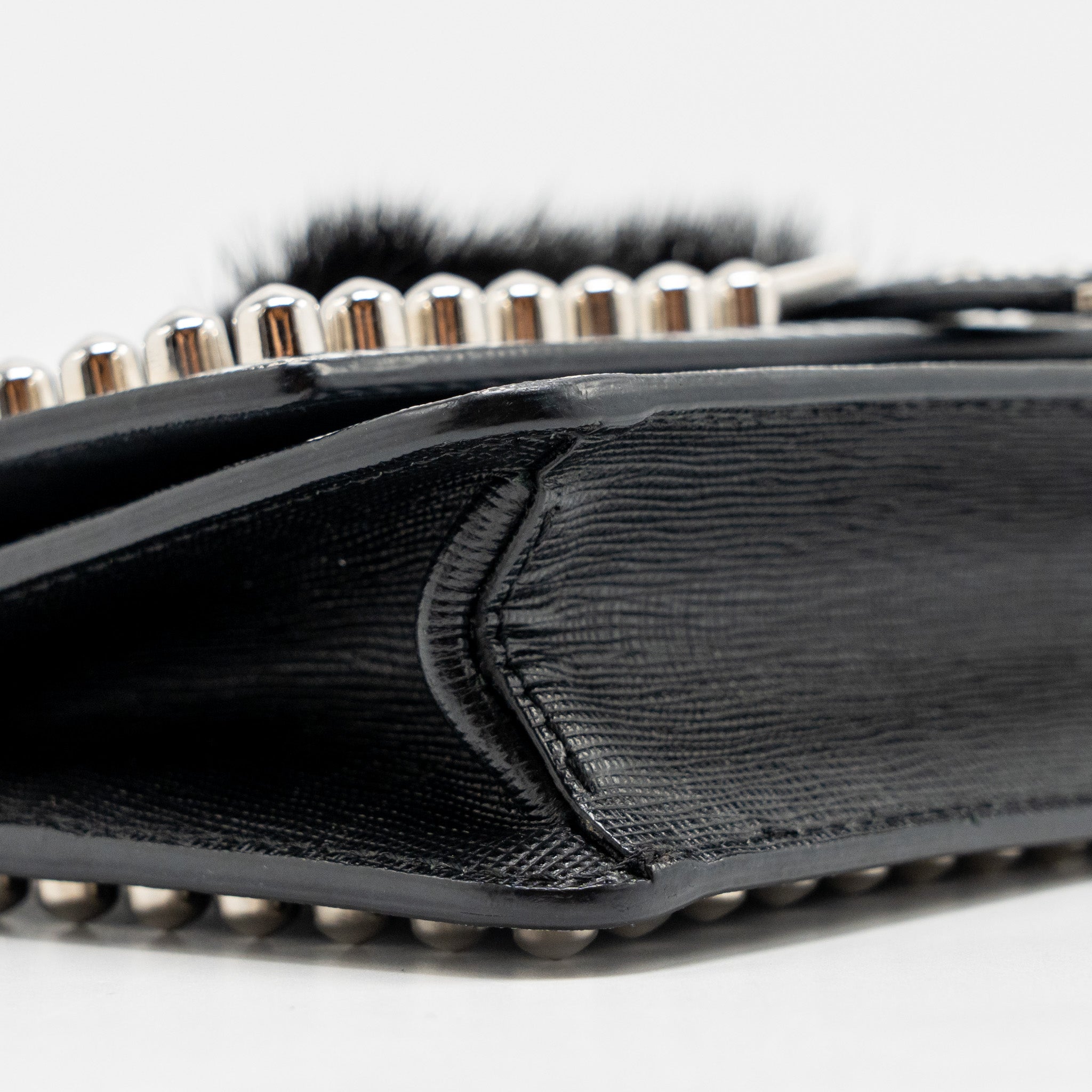 FENDI KARLITO WALLET ON CHAIN LEATHER MULTICOLOUR SHW