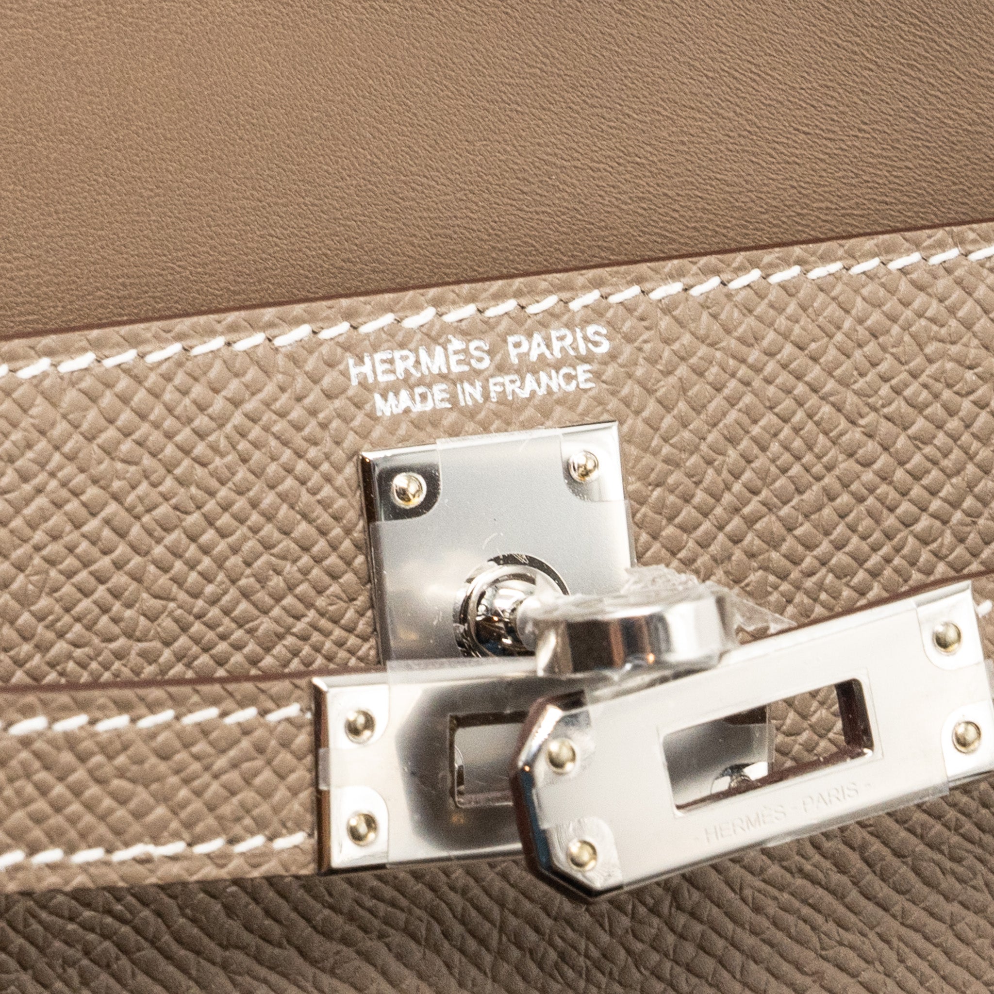 HERMES MINI KELLY II EPSOM ETOUPE SHW