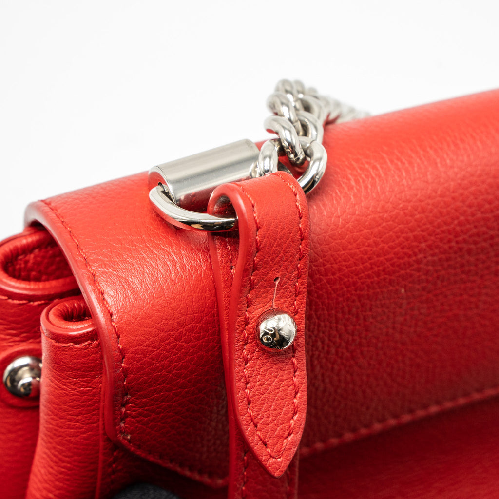 LOUIS VUITTON LOCKME II BB CALFSKIN RUBIS SHW