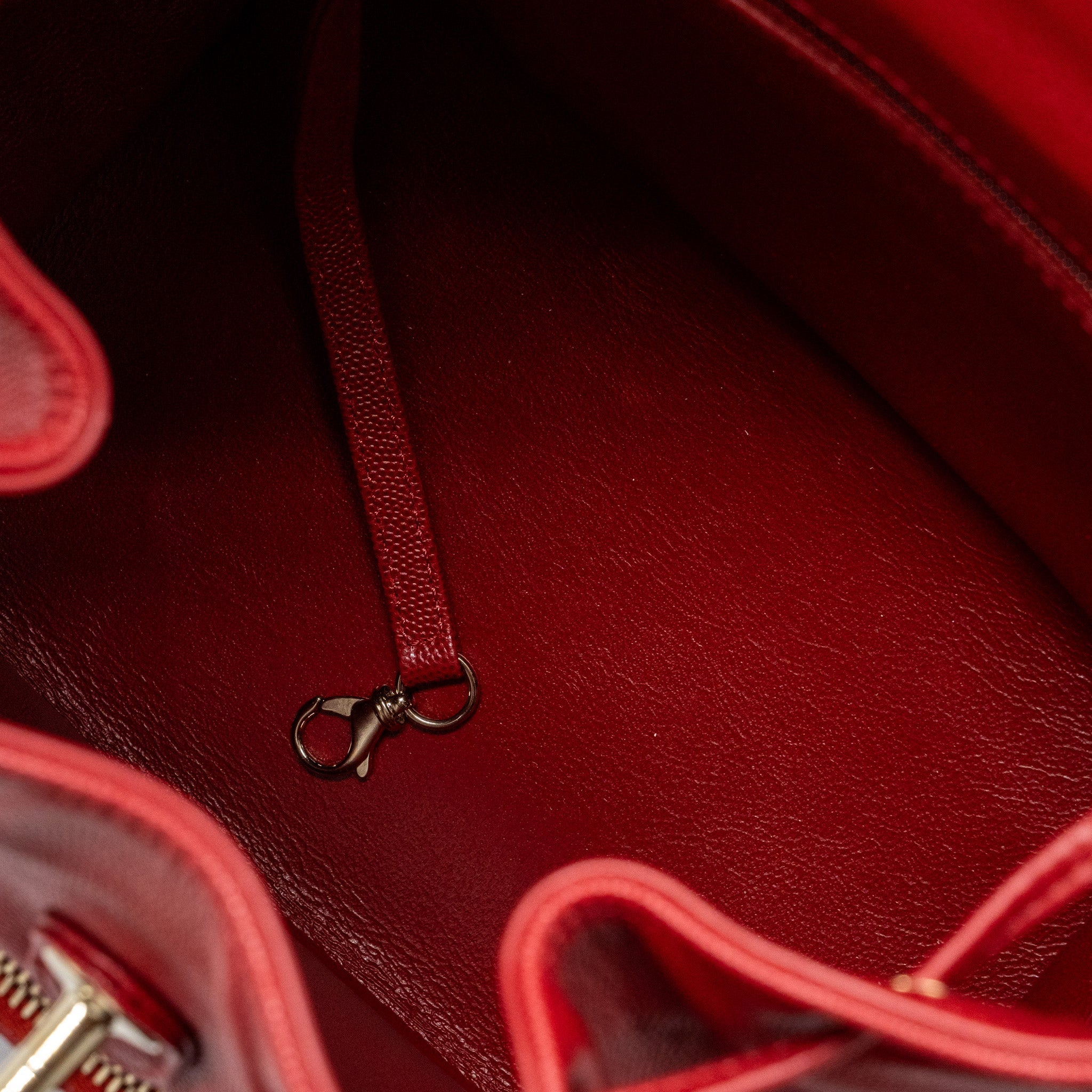 CHANEL AFFINITY BACKPACK CAVIAR RED GHW