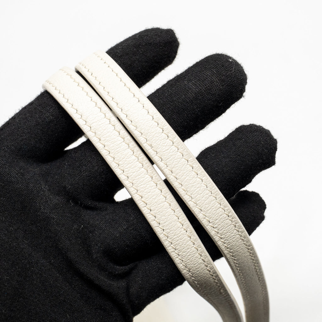 HERMES MINI CONSTANCE EPSOM BLANC SHW