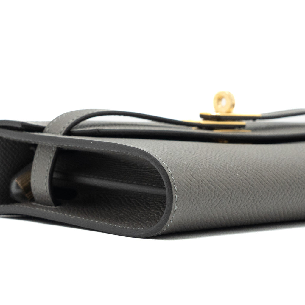 HERMES KELLY TO GO EPSOM GRIS MEYER GHW