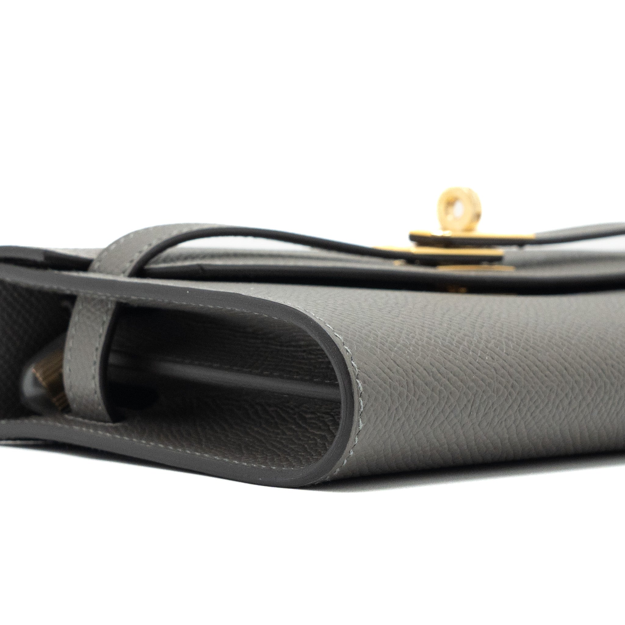 HERMES KELLY TO GO EPSOM GRIS MEYER GHW