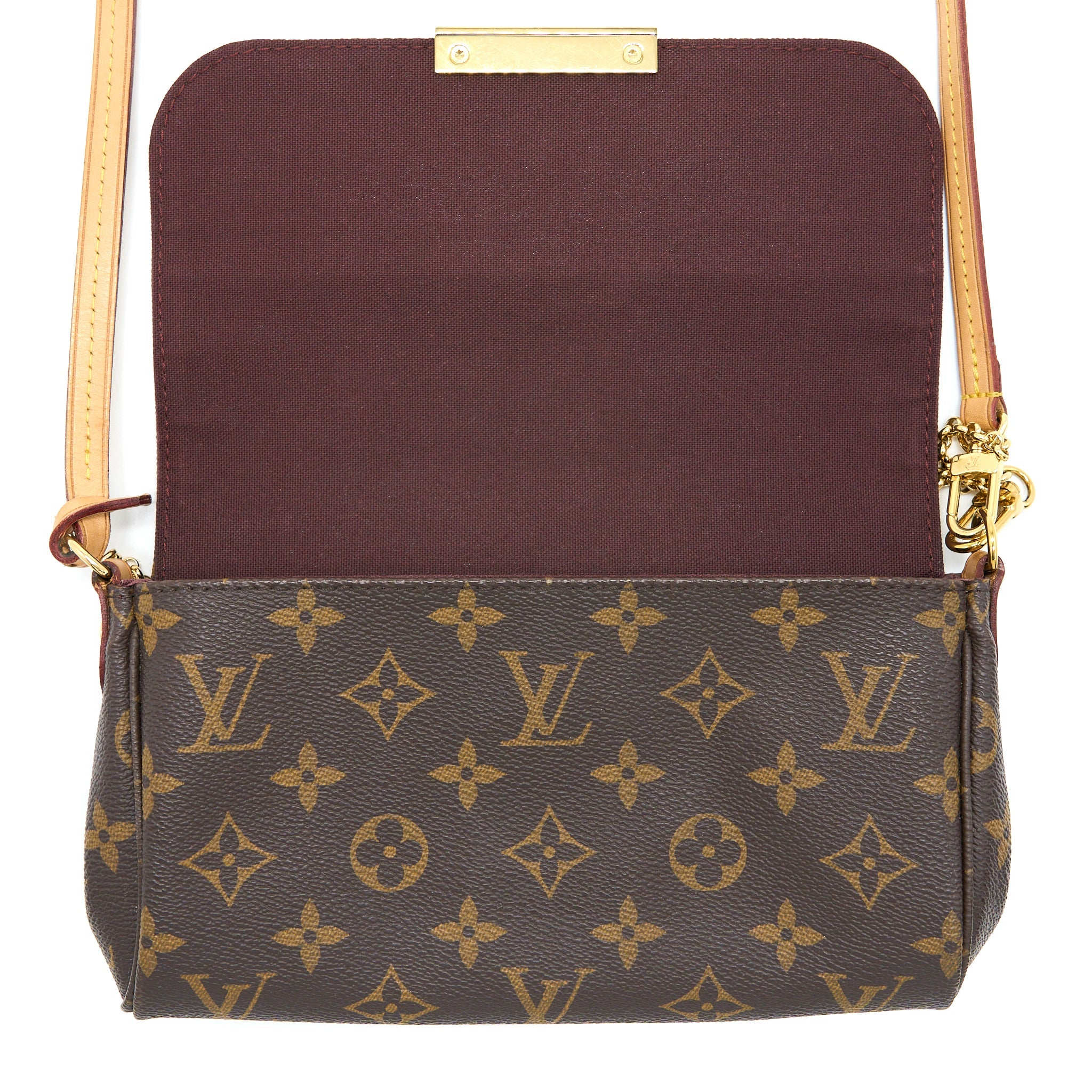 LOUIS VUITTON FAVORITE PM MONOGRAM CANVAS GHW