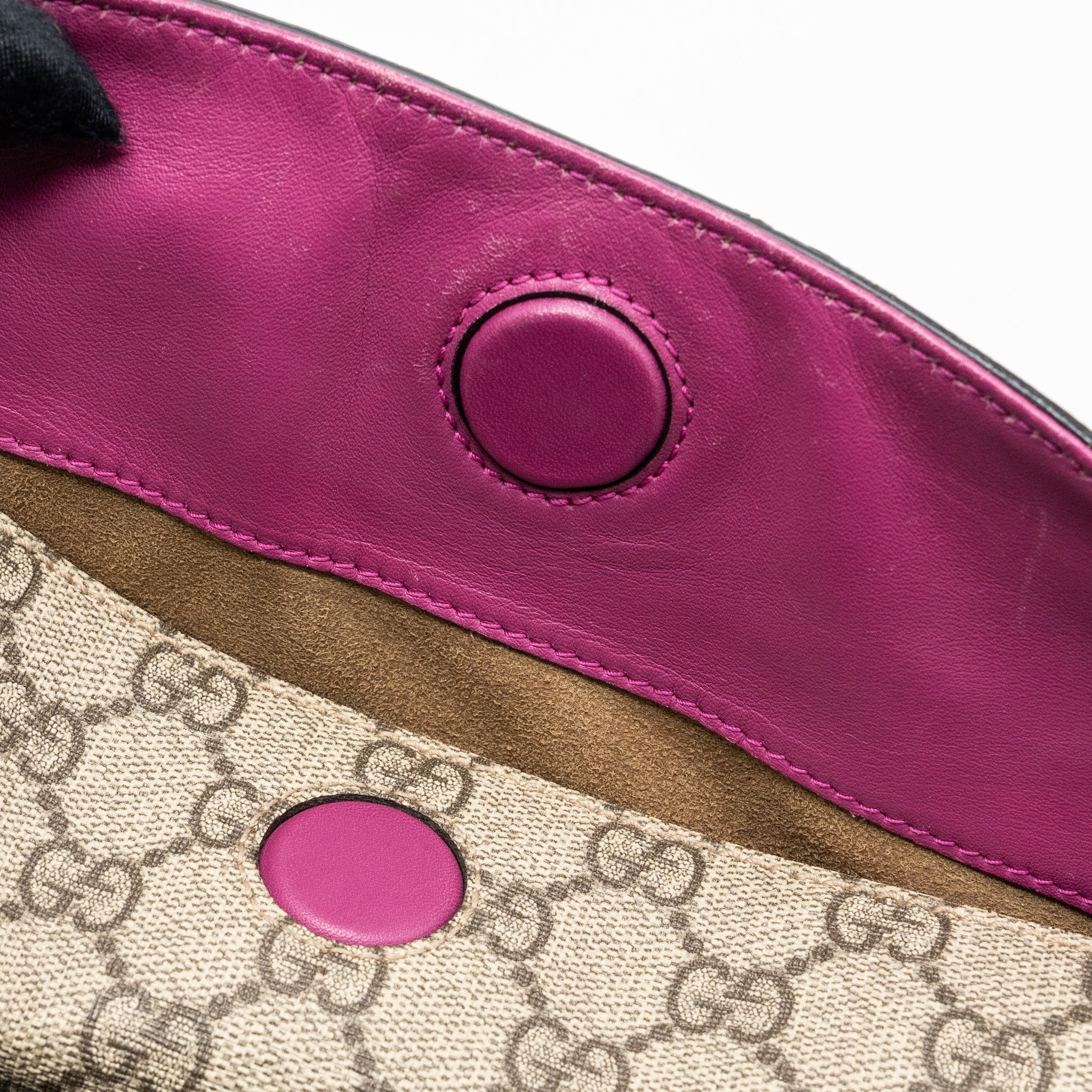 GUCCI TOTE BAG GG CANVAS MULTICOLOUR GHW