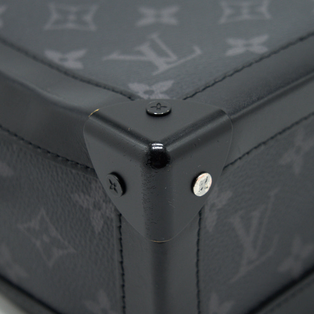 LOUIS VUITTON SOFT TRUNK BLACK MONOGRAM M44730