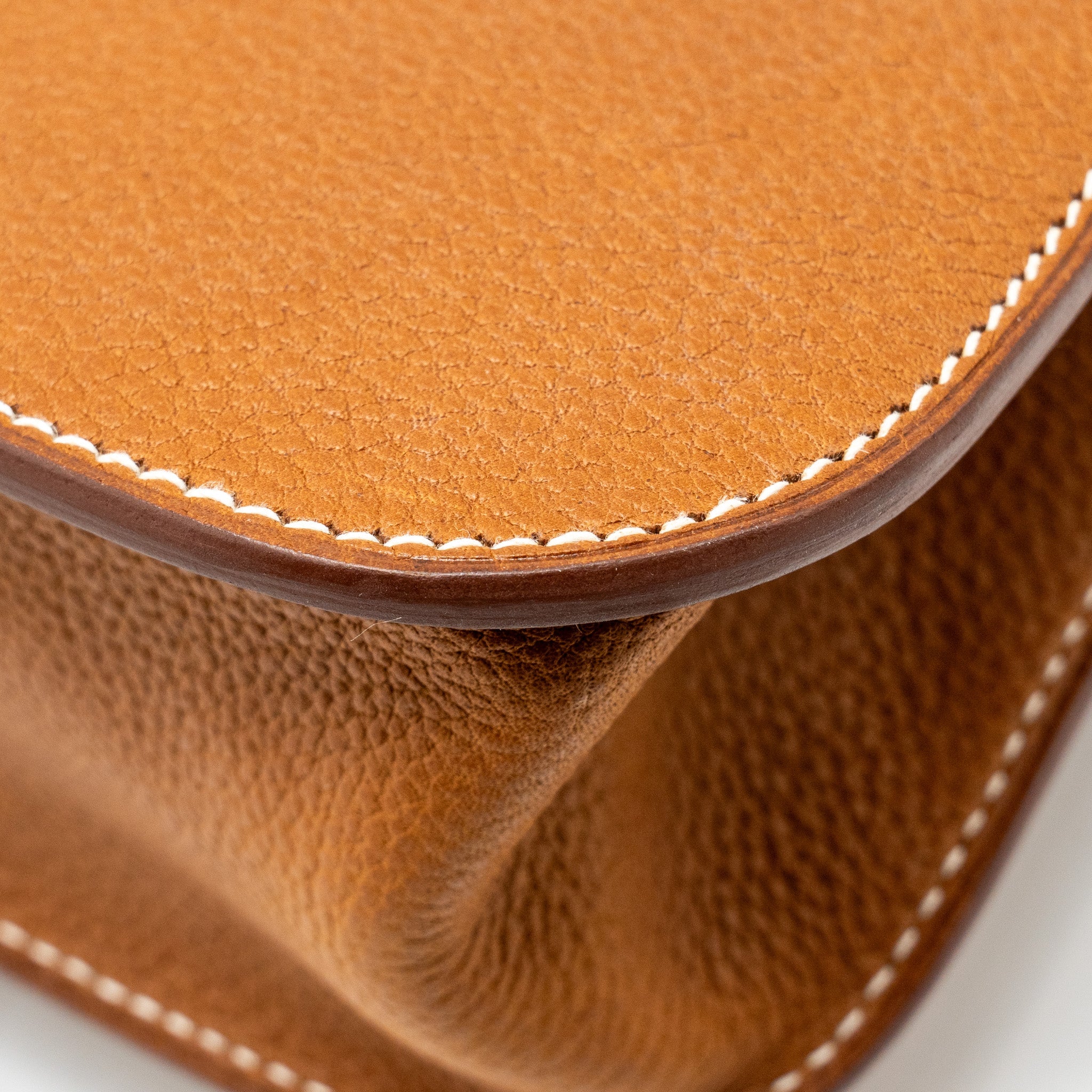 HERMES HALZAN 25 BARENIA FAUBOURG FAUVE GHW