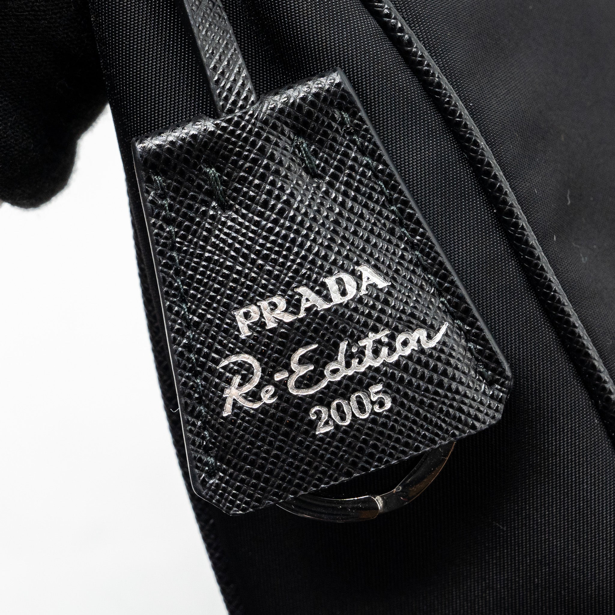 PRADA RE-EDITION 2005 RE-NYLON MINI BAG BLACK SHW