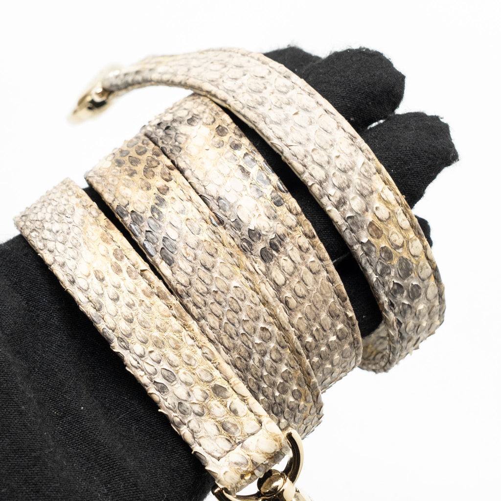 DIOR MEDIUM LADY DIOR PYTHON MULTICOLOUR LGHW