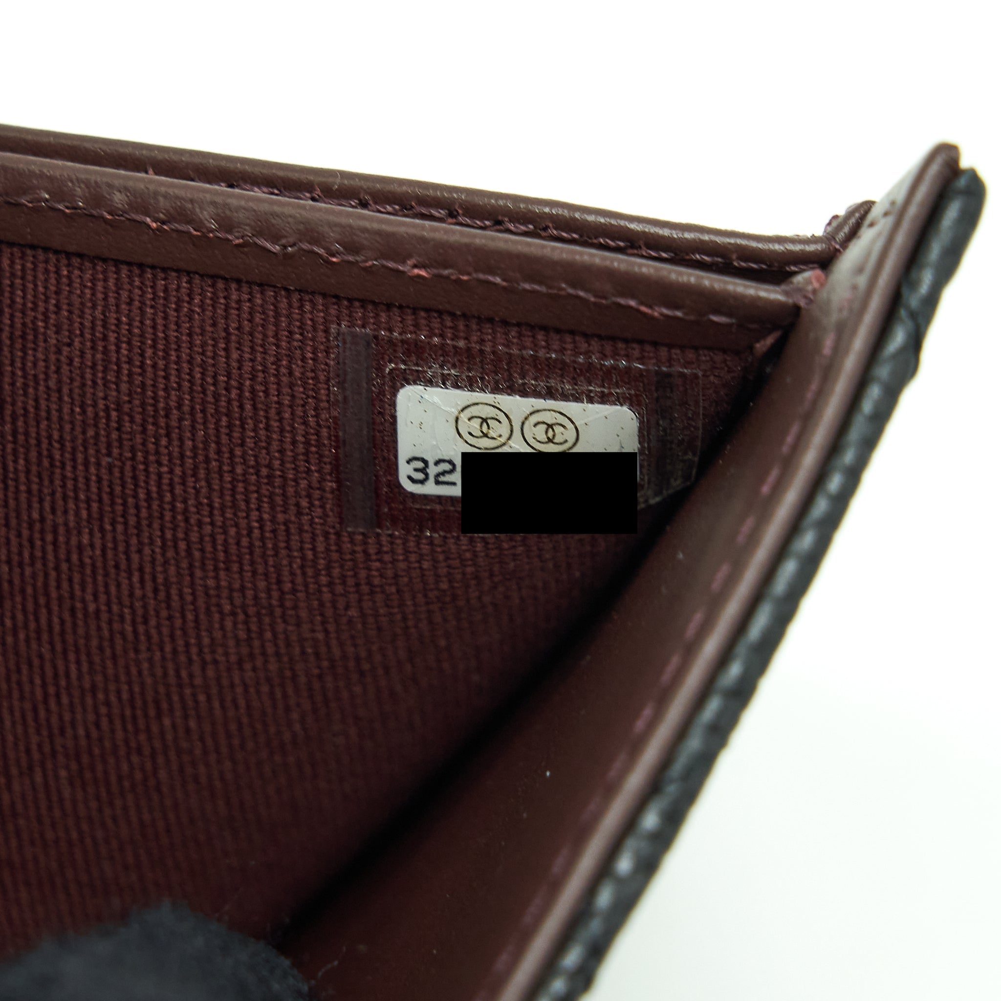 CHANEL CLASSIC SMALL FLAP WALLET CAVIAR BLACK GHW