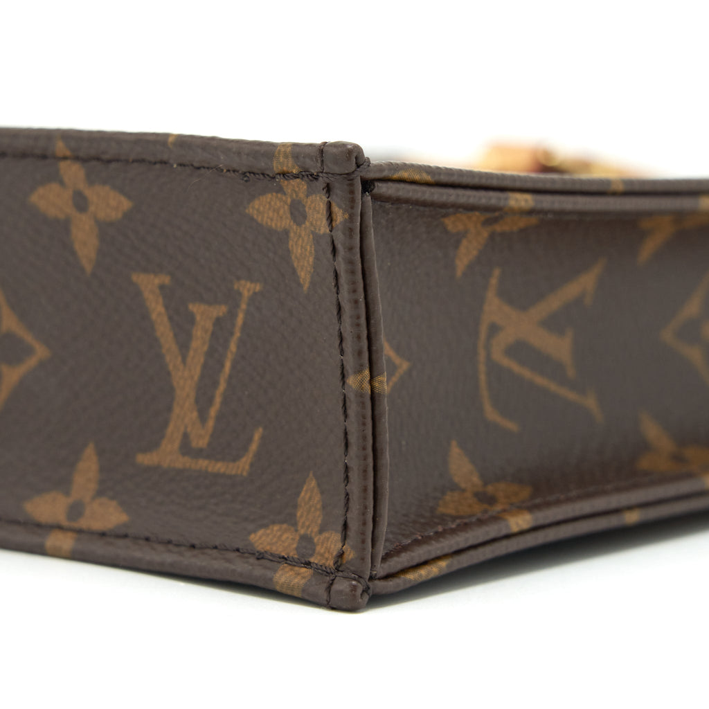 LOUIS VUITTON PETIT SAC PLAT MONOGRAM CANVAS GHW