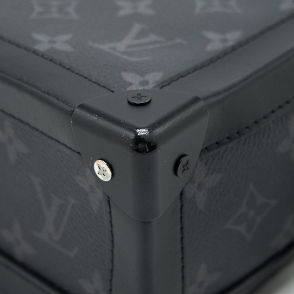 LOUIS VUITTON SOFT TRUNK BLACK MONOGRAM M44730