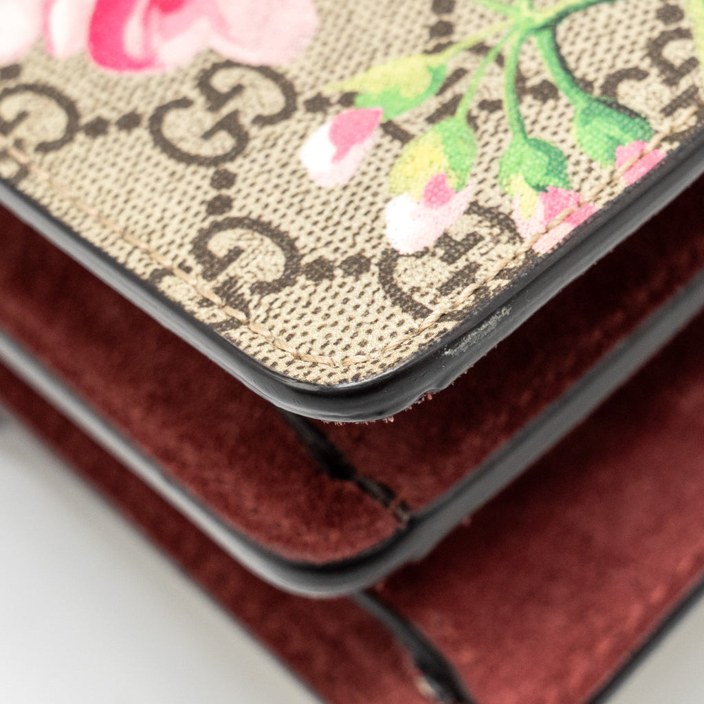 GUCCI DIONYSUS CHAIN BAG GG SUPREME CANVAS WITH FLOWER PRINT MULTICOLOUR SHW