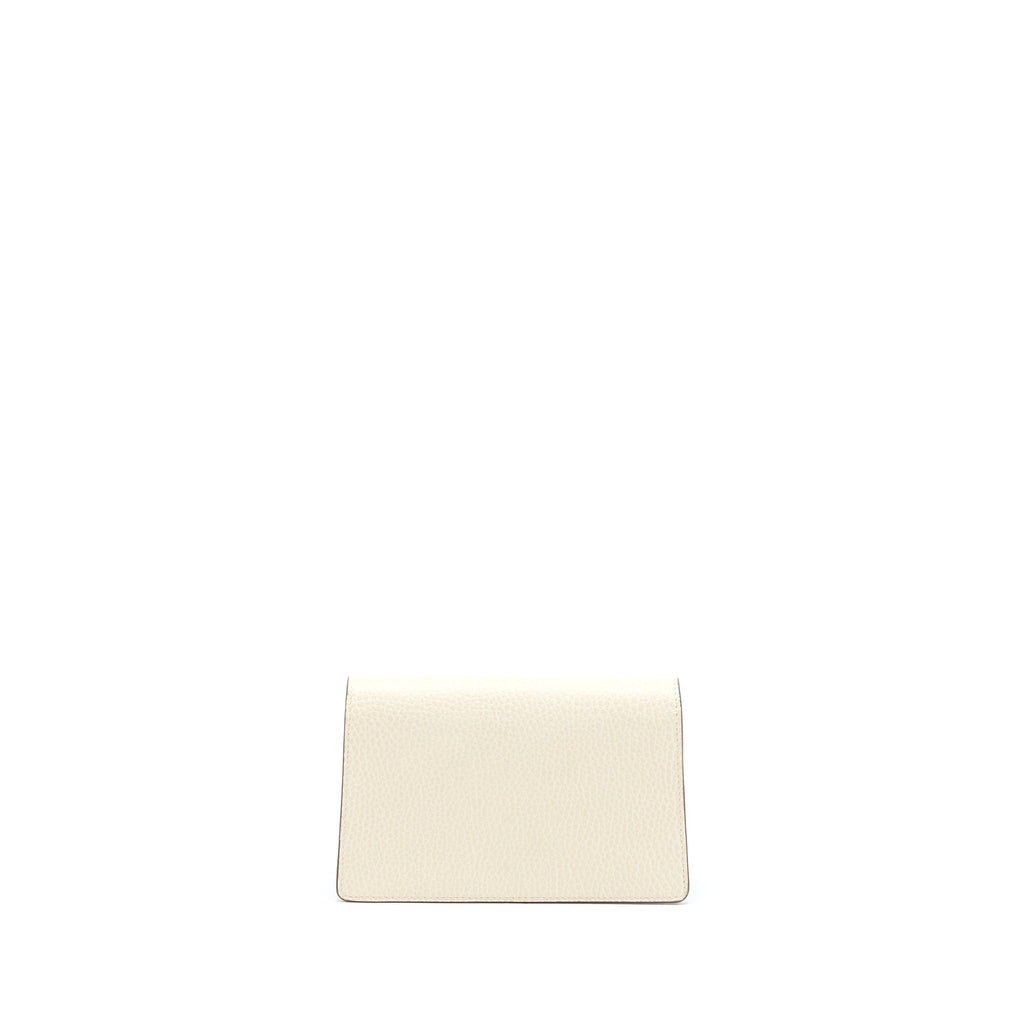 GUCCI SUPER MINI DIONYSUS CALFSKIN WHITE RUTHENIUM HARDWARE