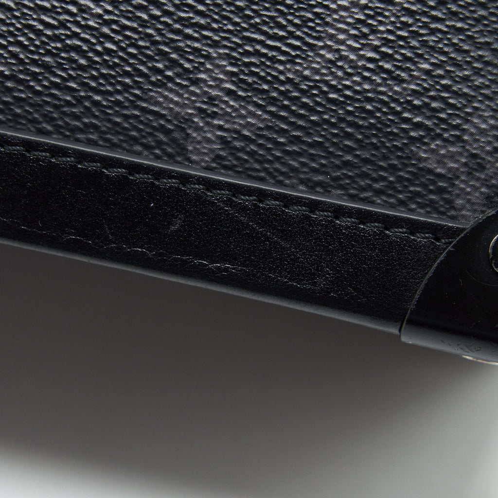 LOUIS VUITTON SOFT TRUNK BLACK MONOGRAM M44730