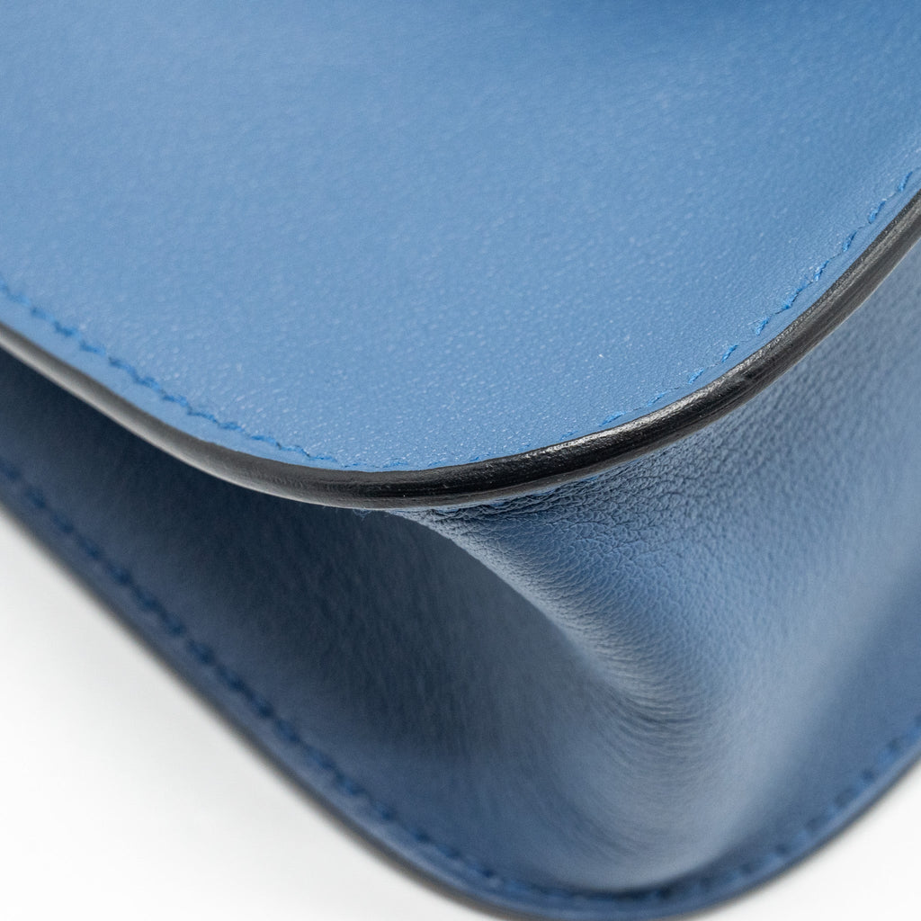 HERMES MINI HALZAN 22 SWIFT BLUE AGATE SHW