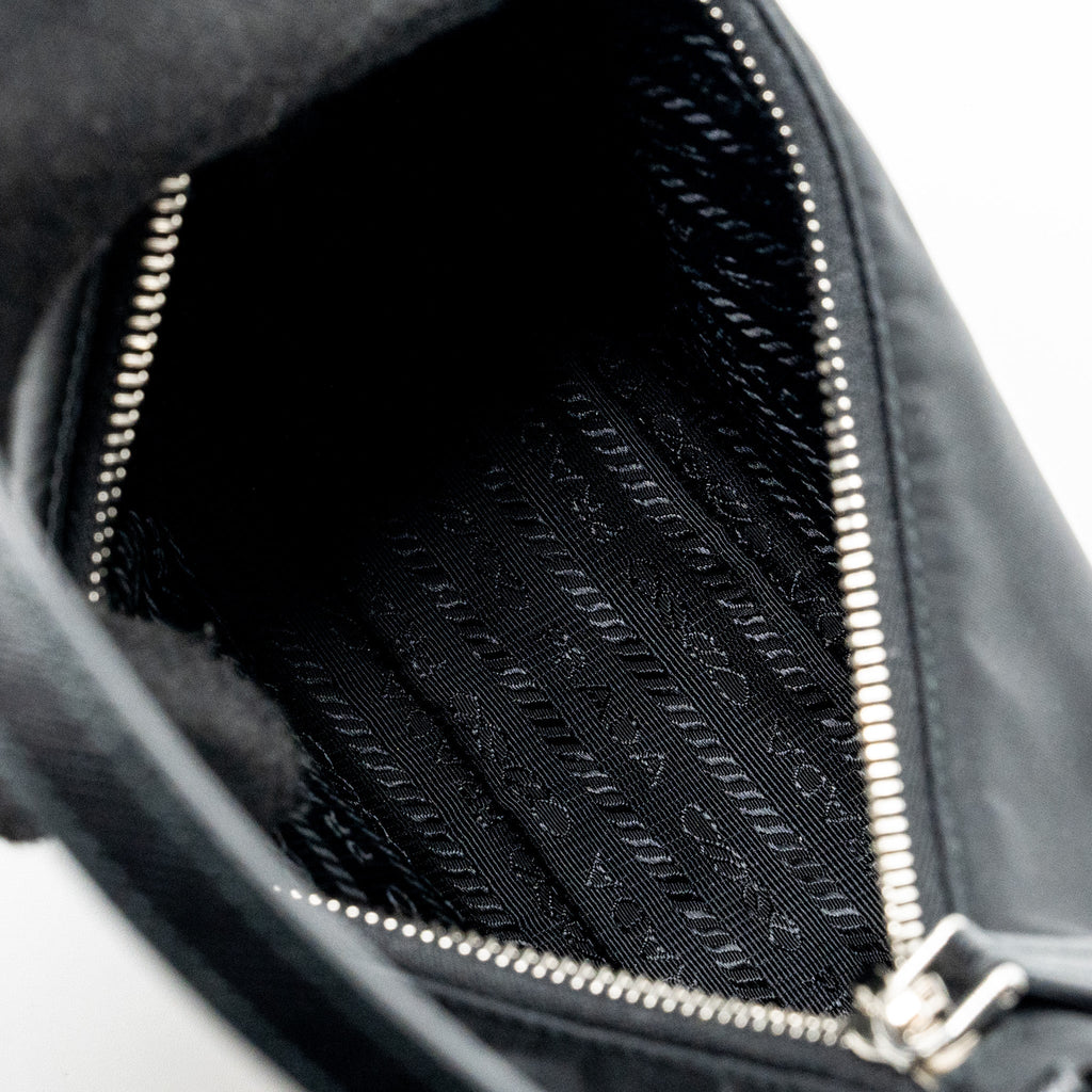 PRADA RE-EDITION 2005 RE-NYLON MINI BAG BLACK SHW