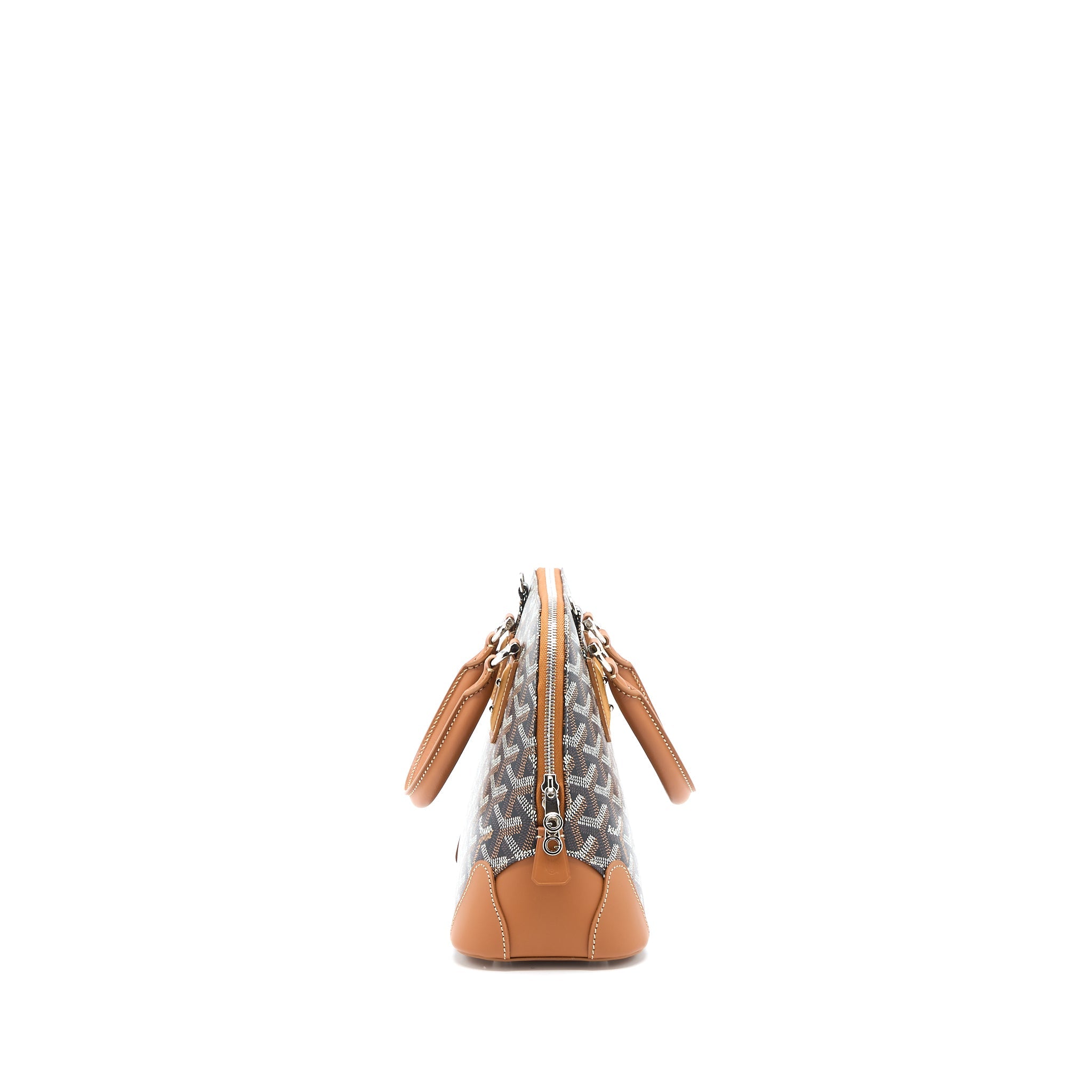GOYARD VENDOME MINI BAG CANVAS/CALFSKIN BROWN/MULTICOLOUR SHW