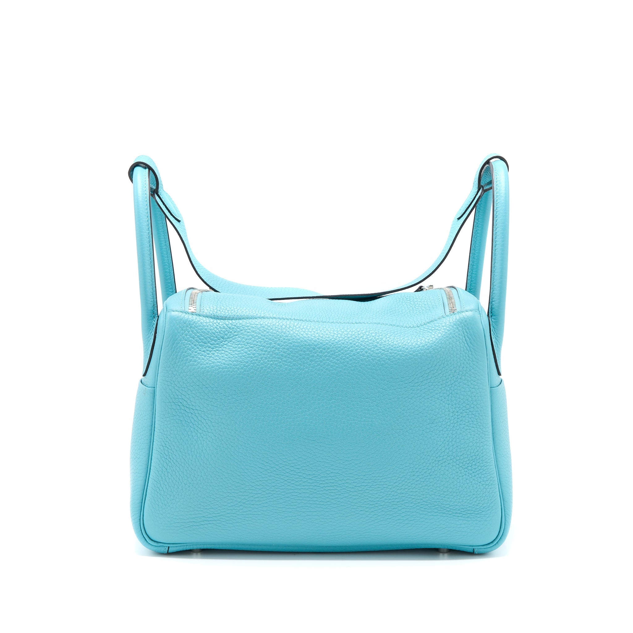 HERMES LINDY 30 CLEMENCE 3Z BLUE SAINT CYR SHW