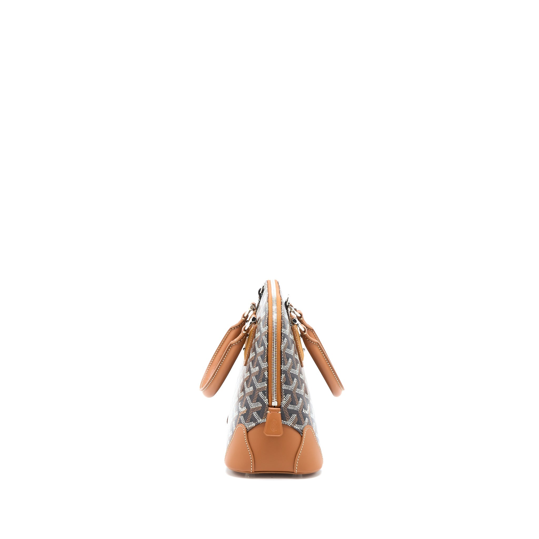 GOYARD VENDOME MINI BAG CANVAS/CALFSKIN BROWN/MULTICOLOUR SHW