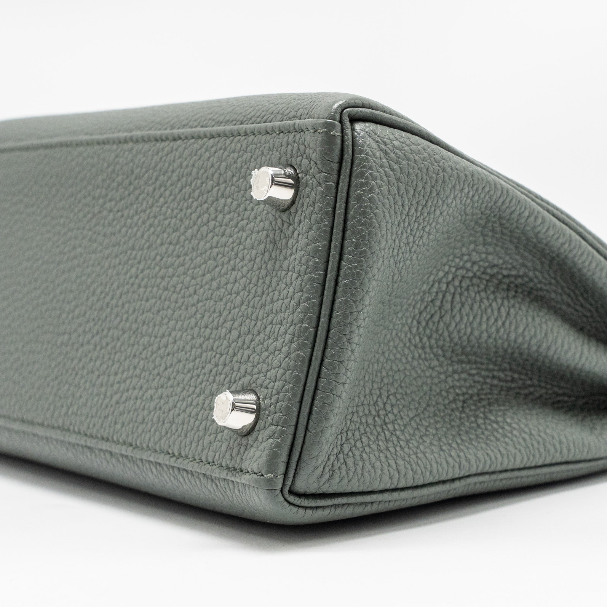 HERMES KELLY 25 TOGO VERT AMANDE SHW